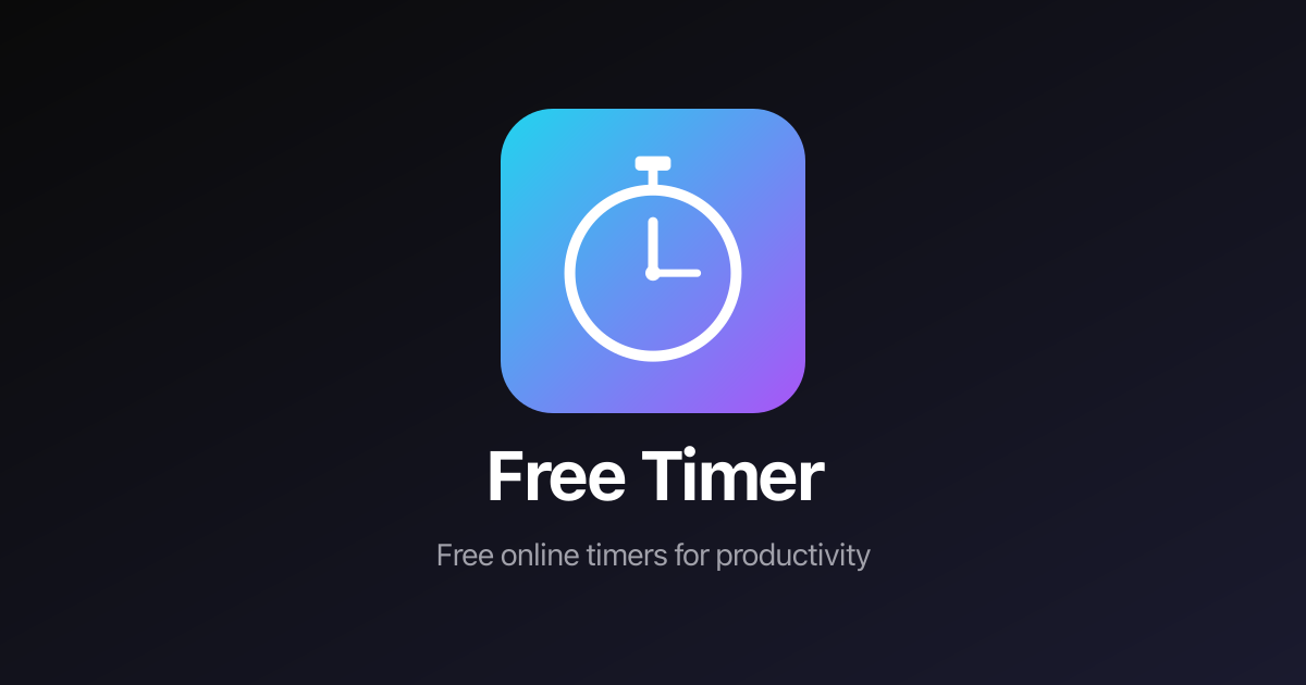 Free Timer Tedex Free Timer | Online Stopwatch, Countdown Timer & Pomodoro